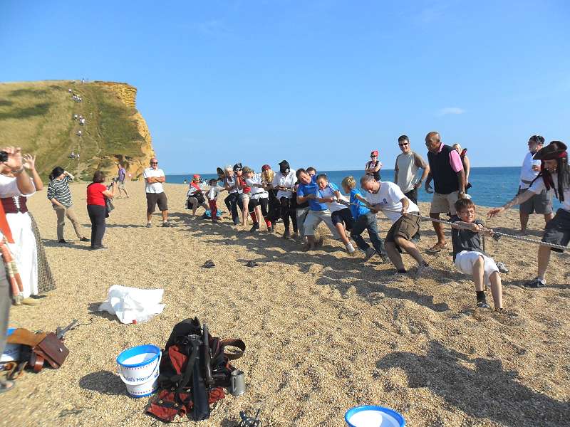 Beach Tug of War