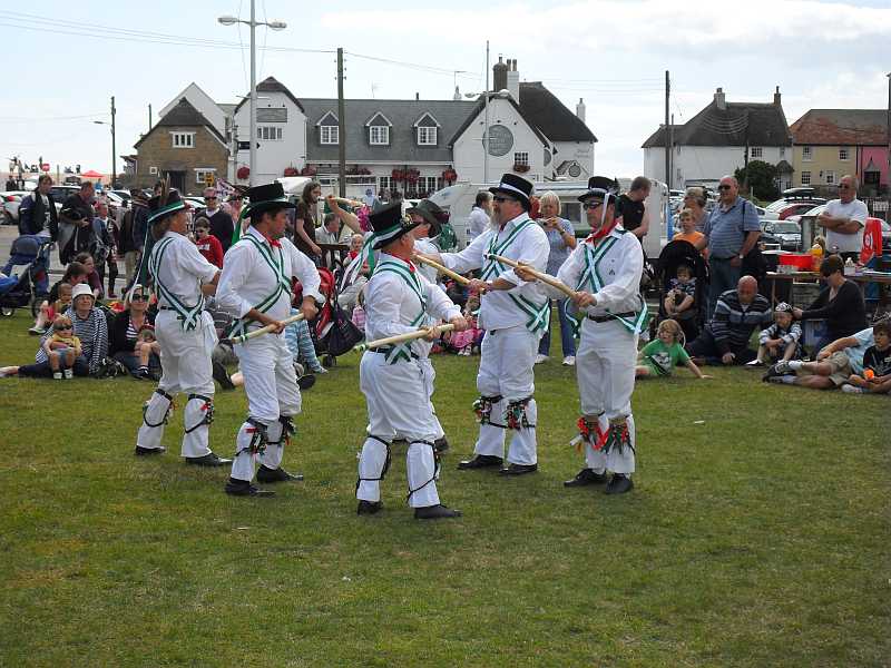 Uplyme Morris Men on Harbour Green